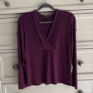 Banana Republic Women's Deep Purple Blouse